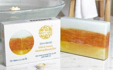 BioCare Handmade Milk and Honey Glowing Beauty Bar