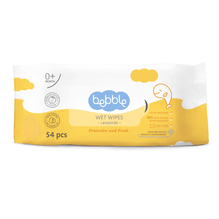 Bebble Wet Wipes (Camomile)