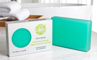 BioCare Handmade Anti-Acne Beauty Bar with Salicylic Acid and Green Tea Extract